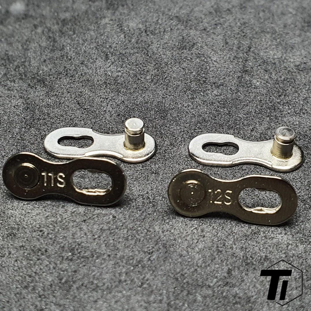 11 speed quick link hot sale on 12 speed chain