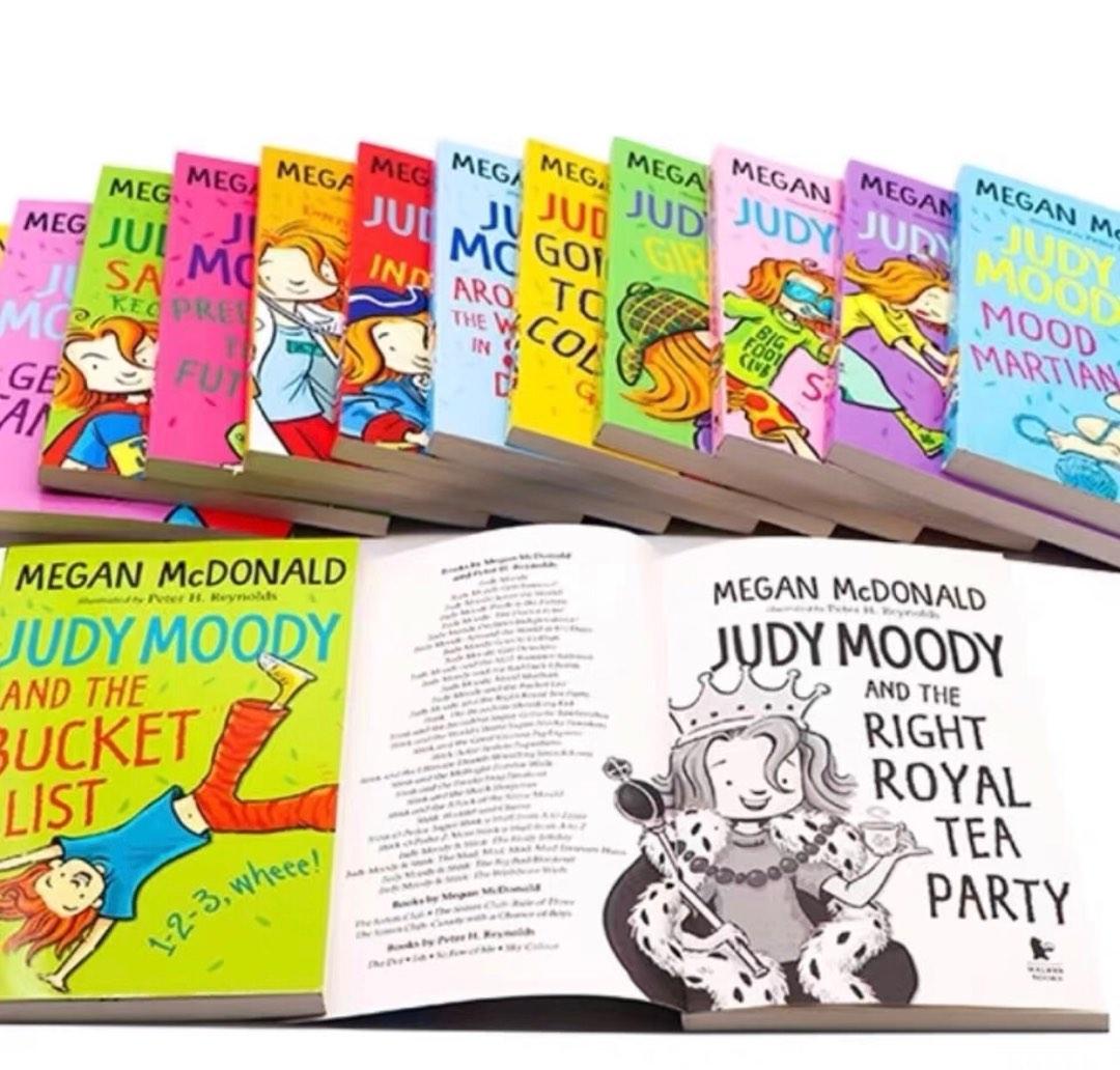 稀奇古怪小朱迪14冊故事套裝Judy Moody slipcase set 英文繪本