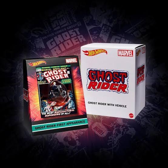 2022 SDCC Exclusive Hot Wheels Ghost Rider (Category: Vehicle & Diecast Models) located in Marikina City. Submitted by iconicplay (Listing ID 1179651031, Image 1). Description: 2022 San Diego Comic Con Exclusive Mattel Hot Wheels Ghost Rider First Appearance Mint in Sealed Box On Hand Payment: Bank Transfer/Gcash Item is in Cubao, QC Shipping thru Grab/Lalamove at buyer's expense Legit and Brand New.