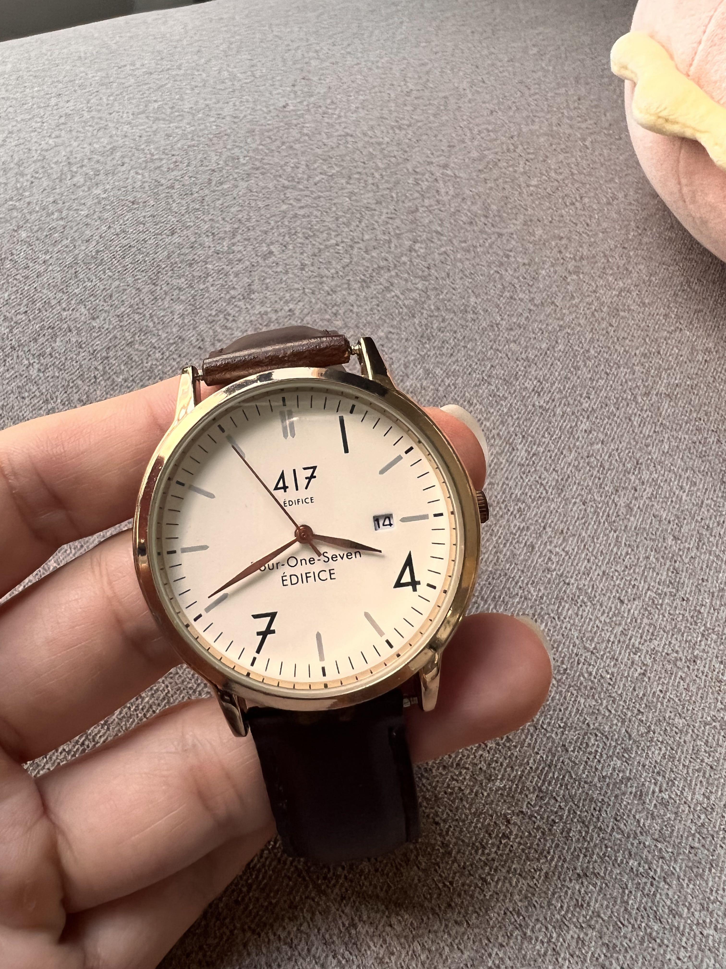417 Edifice watch Women s Fashion Watches Accessories Watches