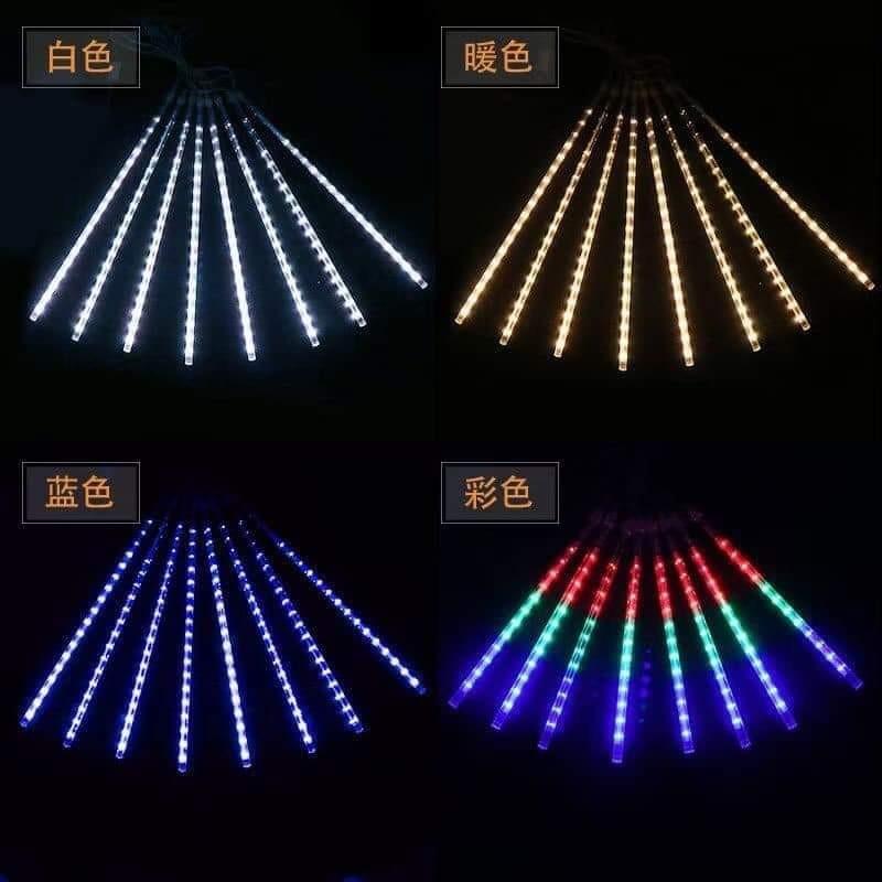 8 Tubes Led Meteor Shower Rain Lights, Furniture & Home Living