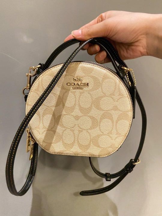 Canteen crossbody in signature canvas sales