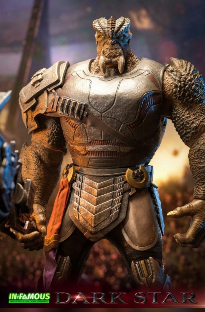 全新in famous Dark Star 黑矮星Black order if003 配合hottoys thanos