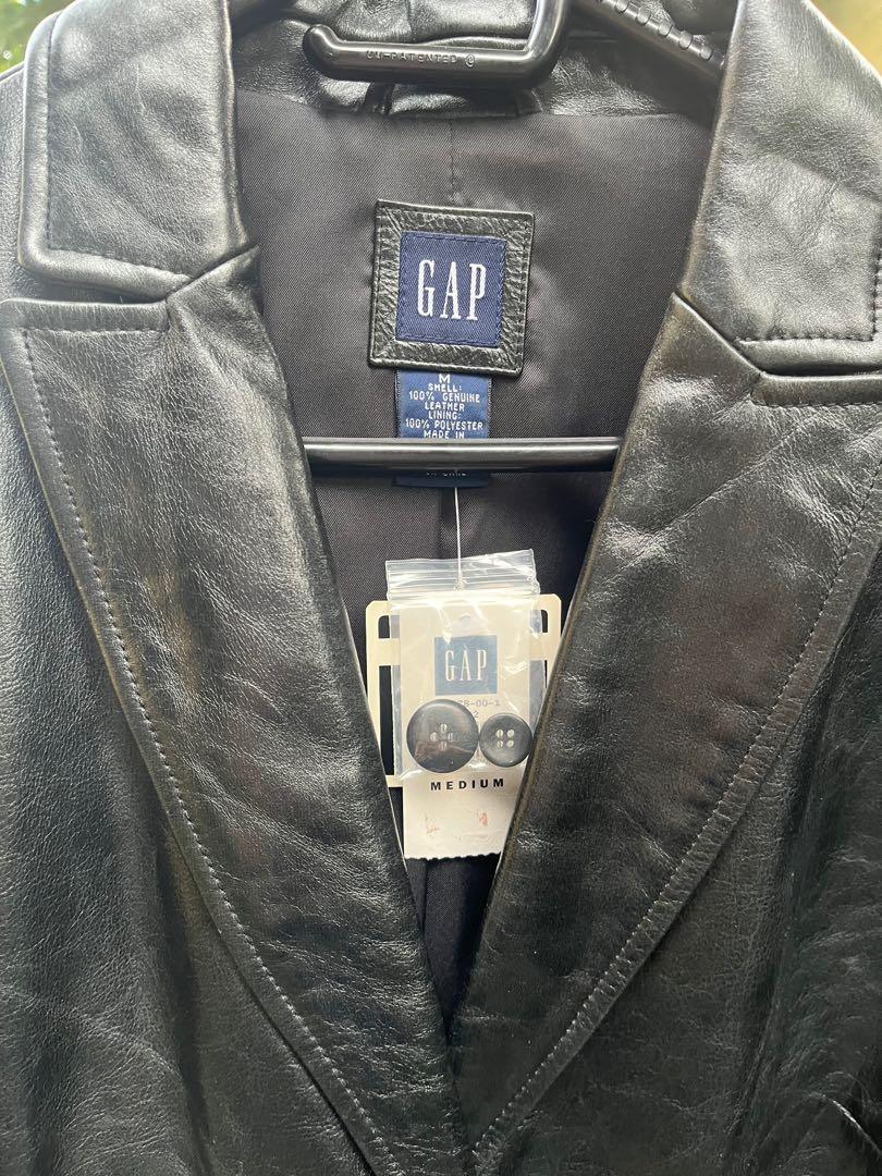 gap ladies leather jacket