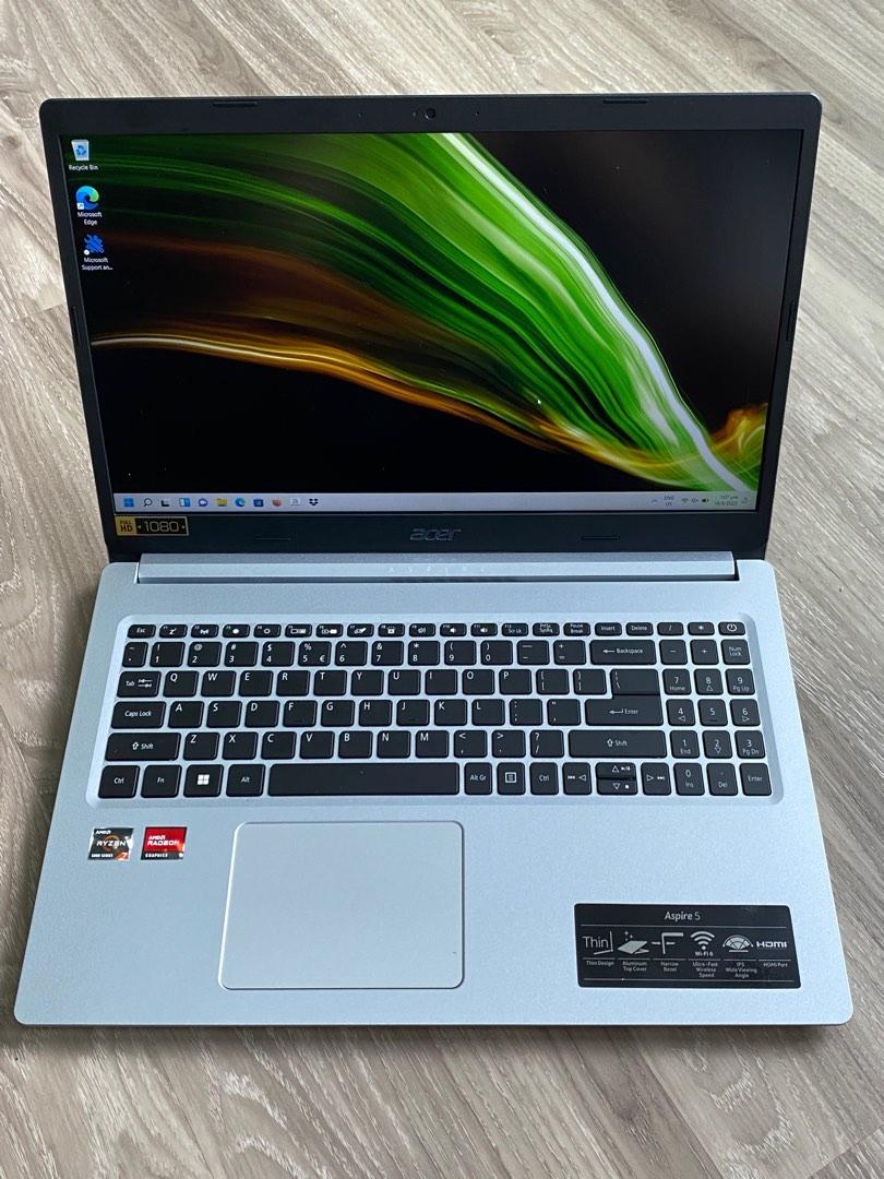 Acer Aspire 5 Laptop 2022 model / 15.6” FHD IPS/AMD Ryzen 7 5700U/ 16GB