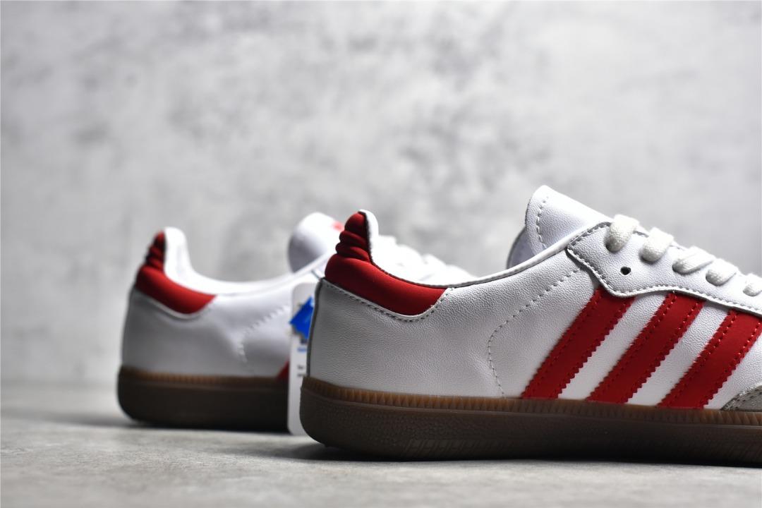 Adidas samba OG white red shoes Men s Fashion Footwear Sneakers