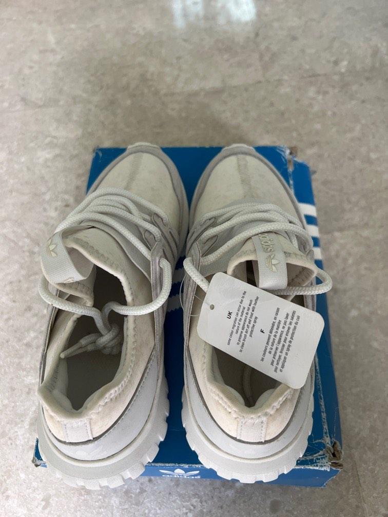 Adidas tubular radial white metallic silver shop