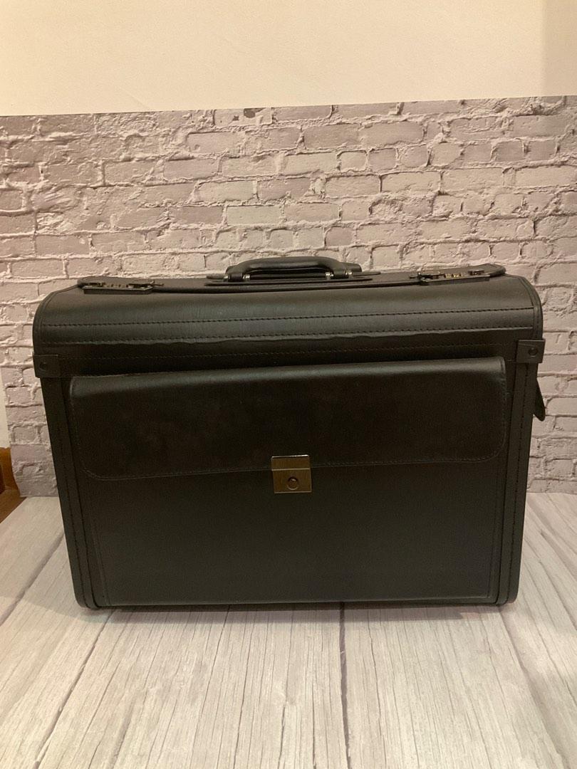 Alpine Swiss Rolling 17 Laptop Briefcase on Wheels Attache Lawyers Case