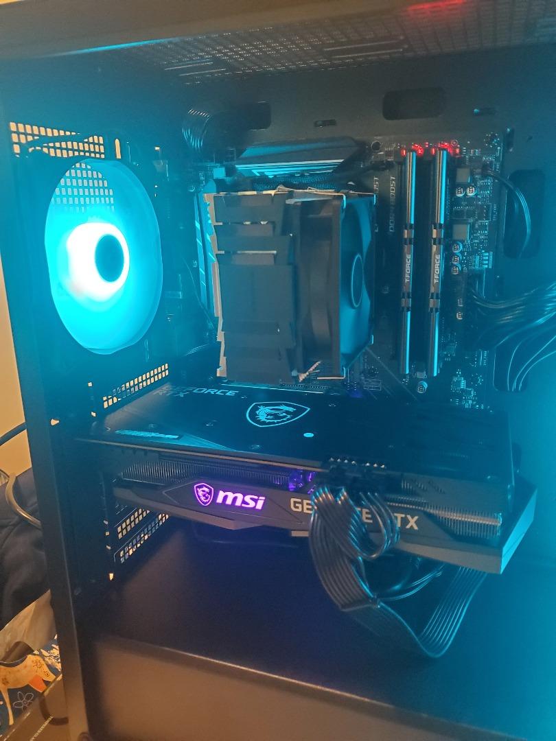 AMD Ryzen PC Gaming Desktop Computer (Ryzen 5 5600X MSI X470 Gaming