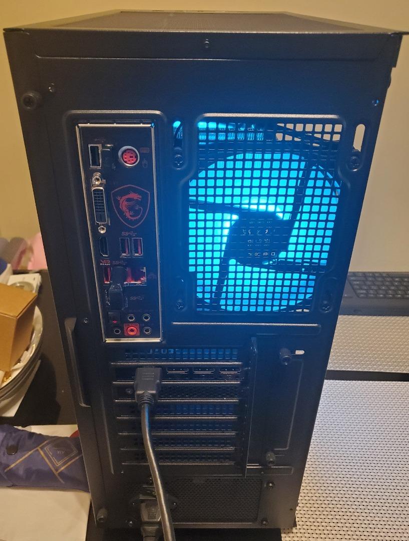 AMD Ryzen PC Gaming Desktop Computer (Ryzen 5 5600X MSI X470 Gaming