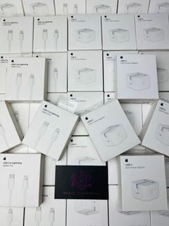 Apple Adapter 20w + Cable Type C To Lightning 🇲🇾