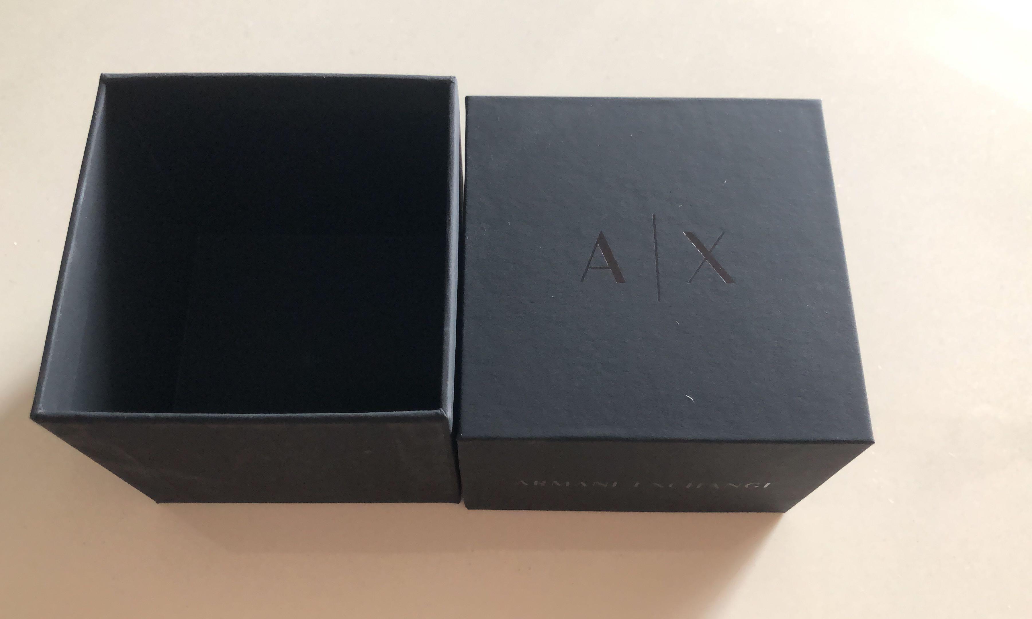 Armani exchange watch box online
