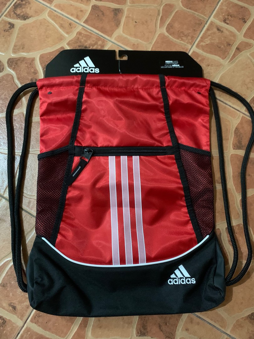 Authentic Adidas String Bag, Men's Fashion, Bags, Backpacks on Carousell