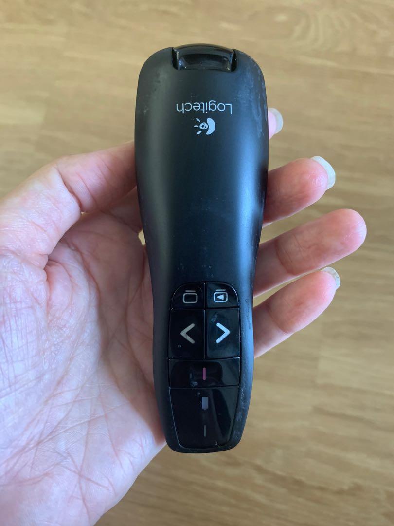 (Authentic) Logitech R400 Wireless Presenter Remote Control, Computers