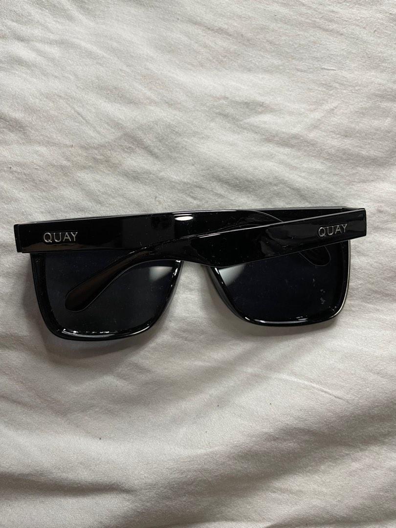 Quay jaded black sunglasses top