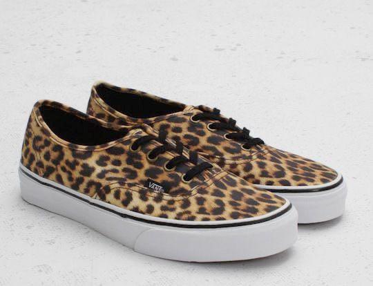 Cheetah print vans womens hotsell