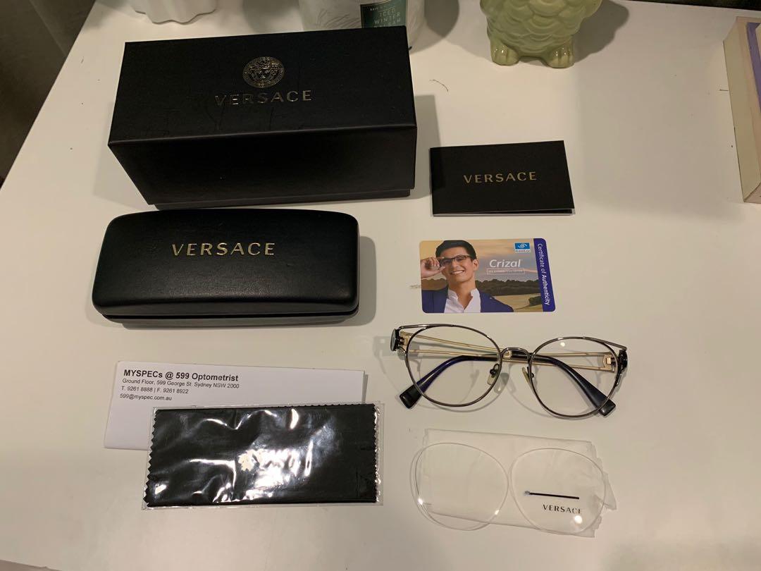 Authentic Versace Eyeglasses VE1250 1009 54