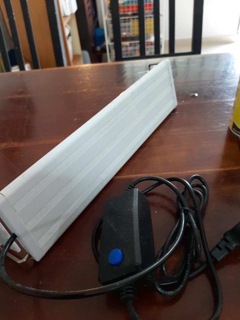 Automatic fish feeder , Guppy foods Tetra , UV Lamp , thermometer for