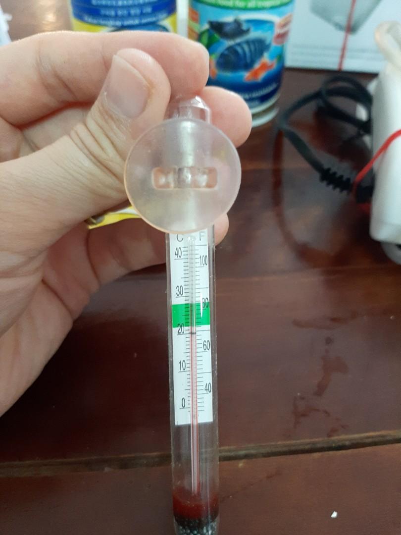 Automatic fish feeder , Guppy foods Tetra , UV Lamp , thermometer for