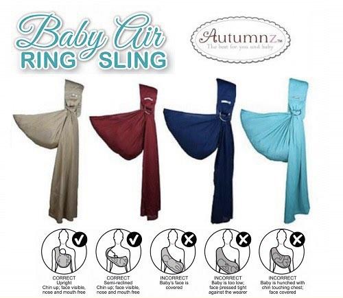 Autumnz Baby Air Ring Sling