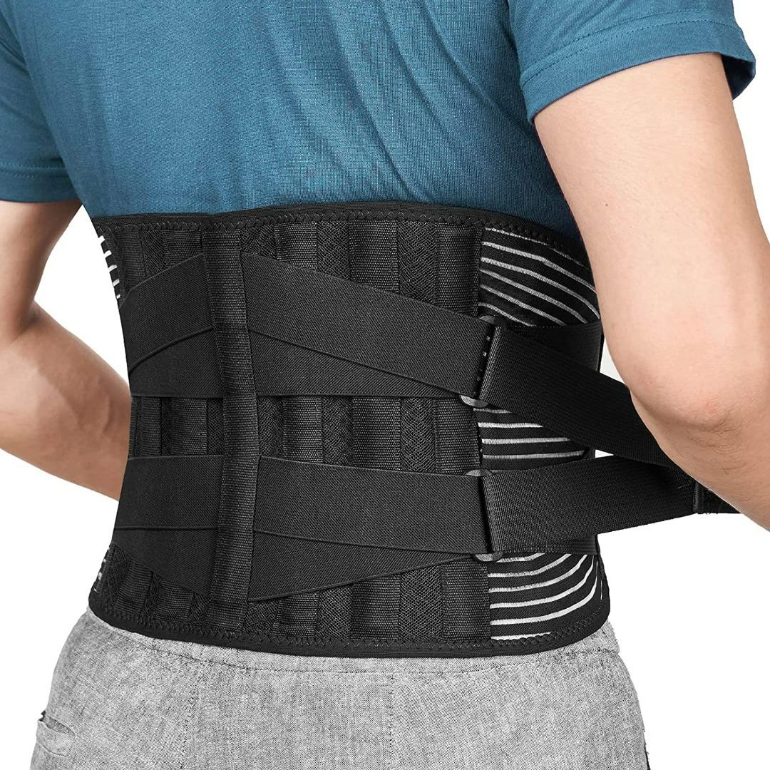 Back Braces for Lower Back Pain Relief with 6 Stays ...