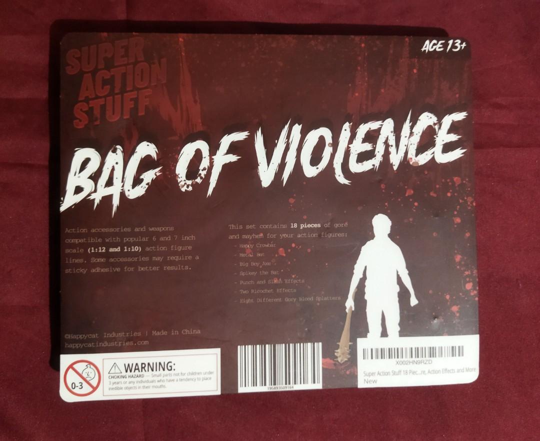 Super Action Stuff!! Bag of Violence Action Figure Accessories