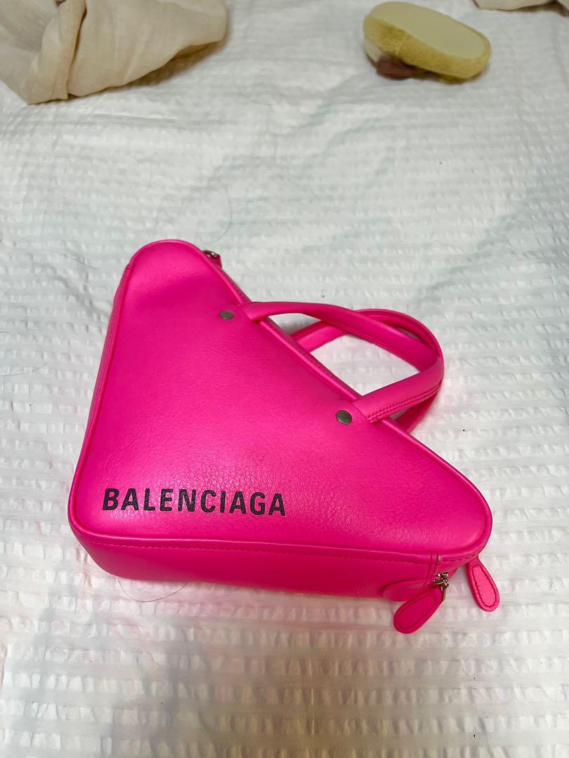 Balenciaga triangle bag XS hot pink Carousell