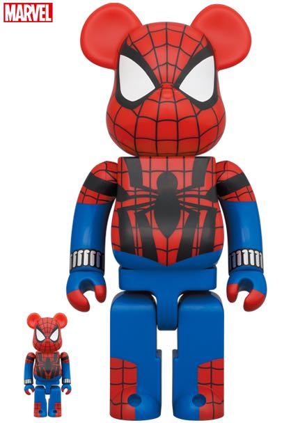 BE@RBRICK SPIDER-MAN BLACK COSTUME 1000％ ベアブリック スパイダーマン