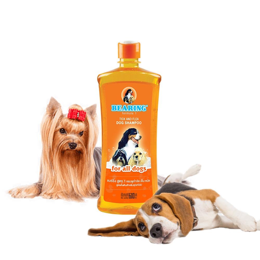 Bearing Tick & Flea Shampoo ALL DOGS 600ml, Pet Supplies, Health