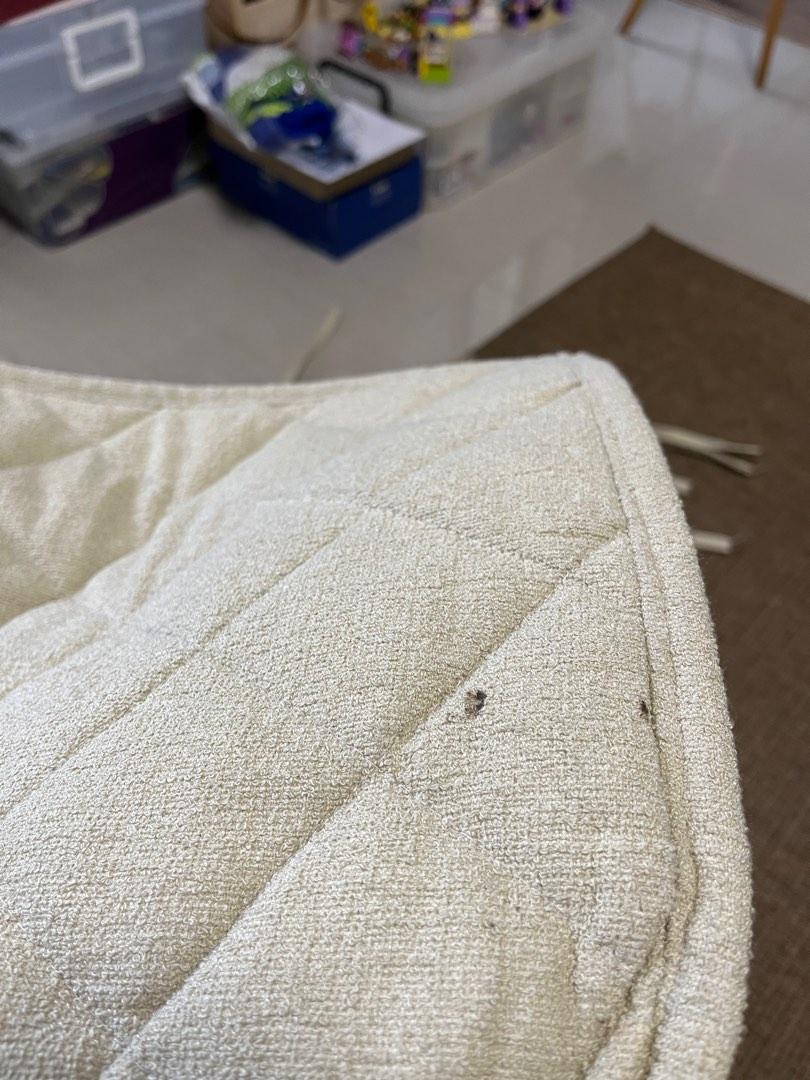 Biencarlo Quilted Seat Pads / Covers / Self Tie Set of 6, Furniture