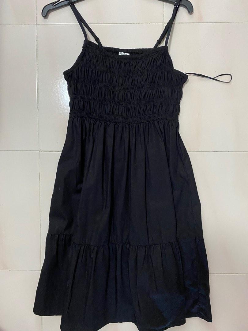 Black babydoll Dress, Women's Fashion, Dresses & Sets, Dresses on Carousell