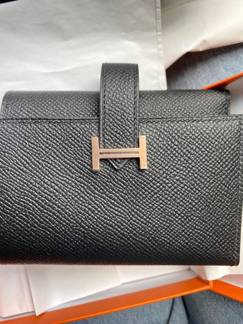 Hermes trifold wallet clearance
