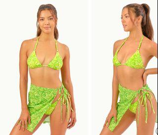 Blackbough Swim Mojito SET: Chloe Top, Maui Bottom & Lily Wrap Skirt
