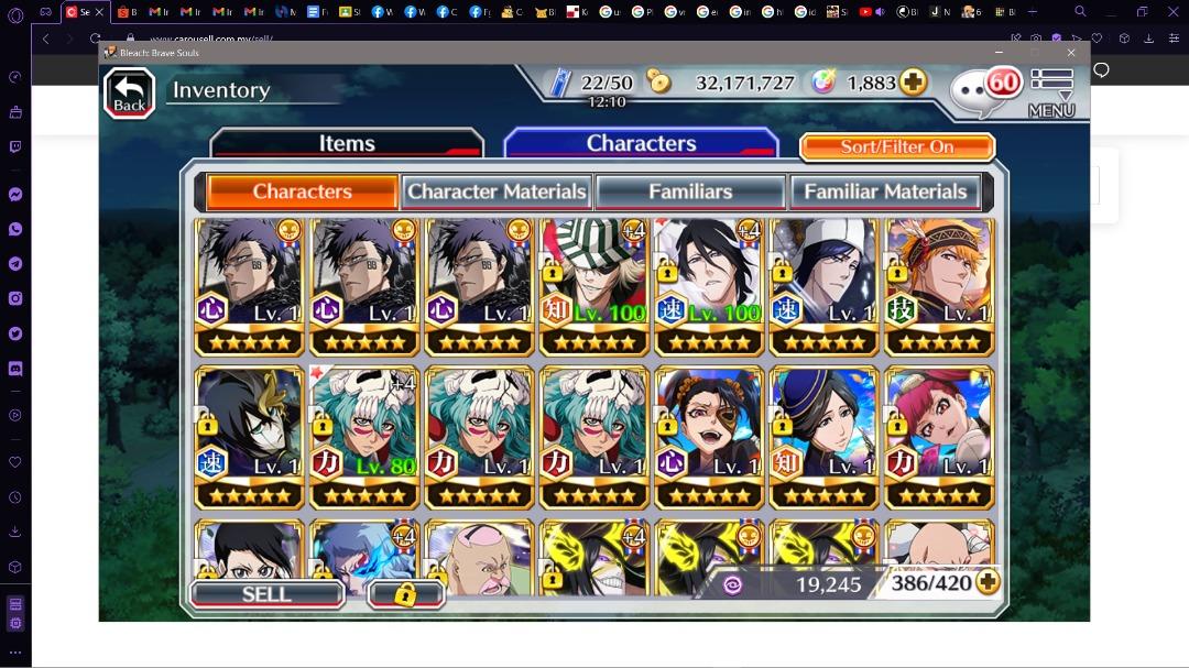 Asia server)Good Bleach brave souls bbs account to start with, Video  Gaming, Video Games, Others on Carousell