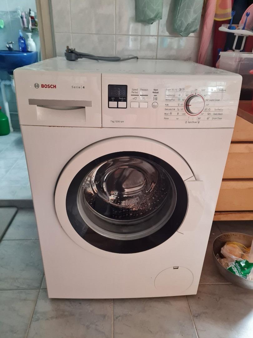 Bosch 7kg Washing Machine Series 4, TV & Home Appliances, Washing