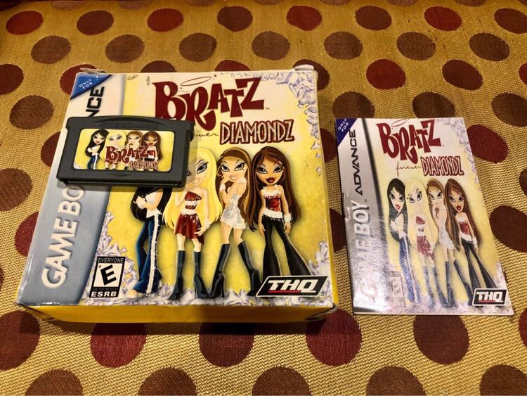 Bratz Diamondz Gameboy Advance Games Cartridge, Video Gaming, Video ...