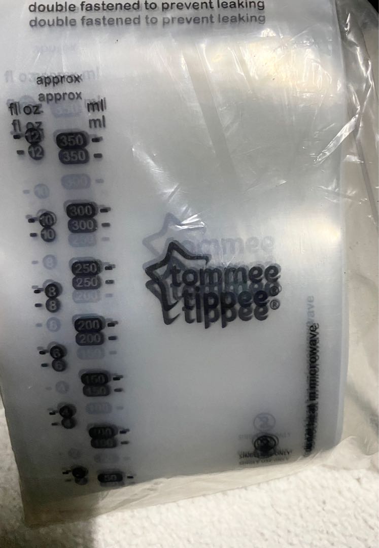 BREASTMILK bags 350ml tommee tippee, Babies & Kids, Nursing & Feeding