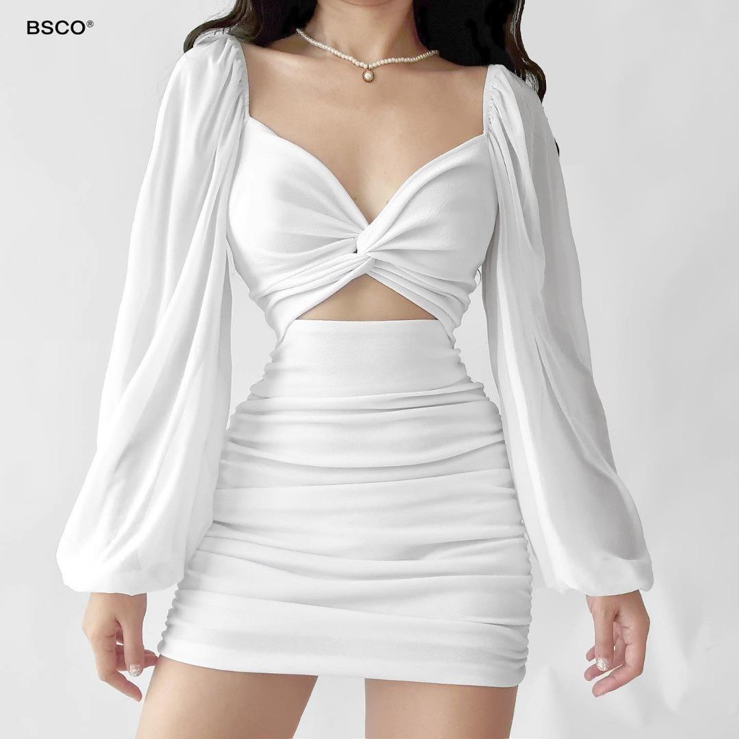long sleeve sheath dress Riviera Sleeves – CaeliNYC Size:100ML EDP TESTER My Dress-Up Darling Season mini wrap dress