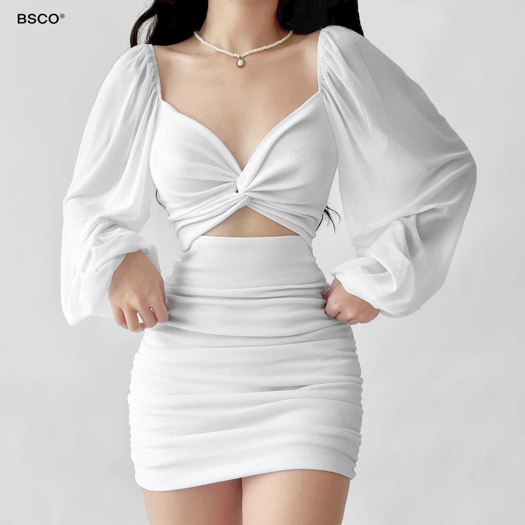 Sexy white clothes sales