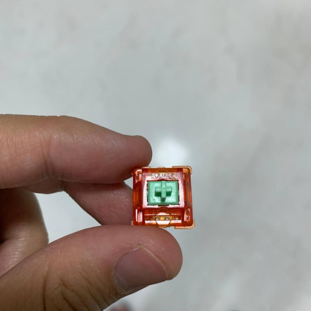 C3 Equalz Tangerine switch 62g mechanical keyboard switch Lubed (L