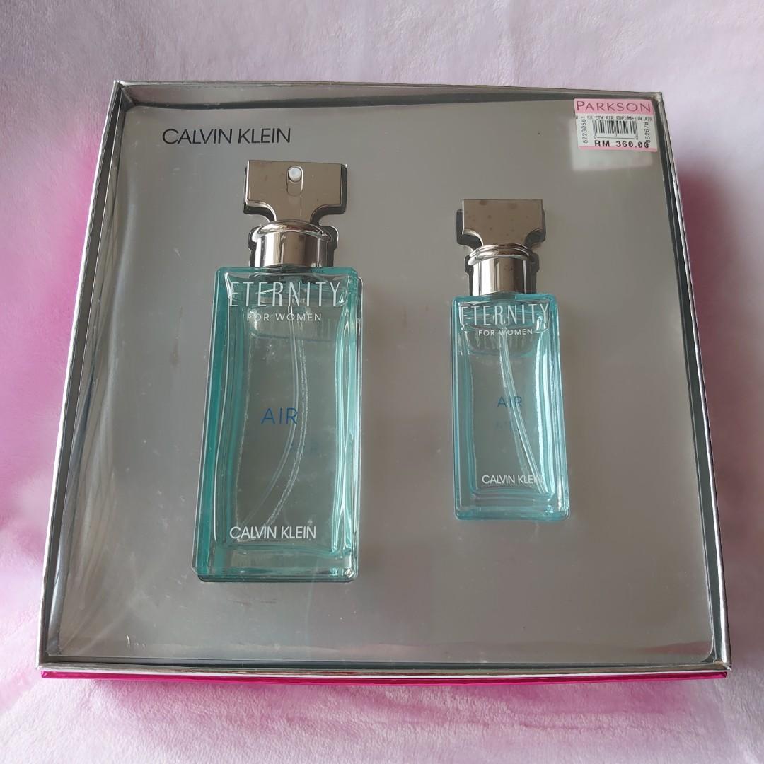 Calvin Klein Eternity Air for Women 100ml & 30ml Gift Set, Beauty &  Personal Care, Fragrance & Deodorants on Carousell