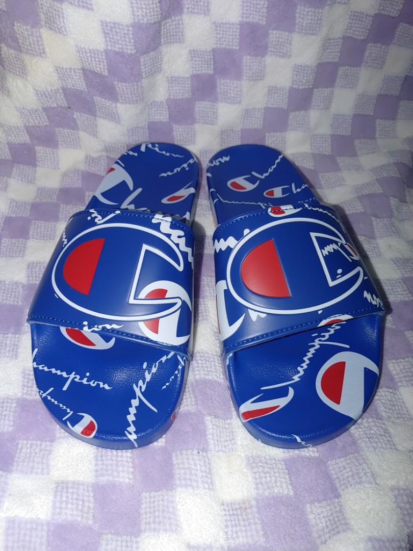 Royal blue champion slides hotsell