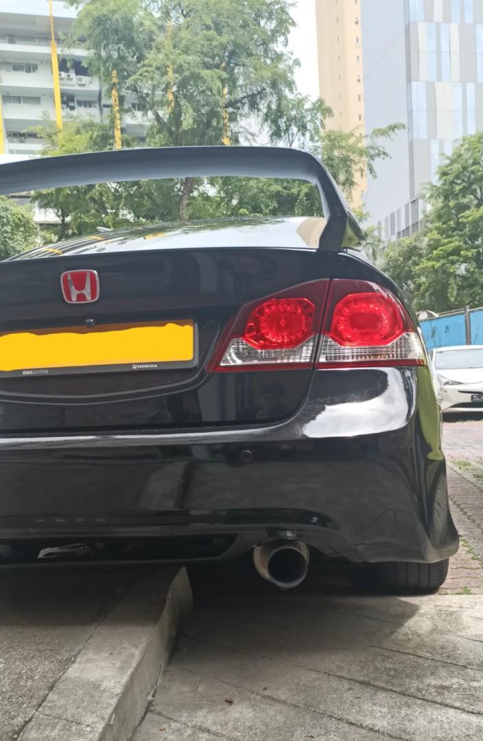 Civic type r rear bumper deals