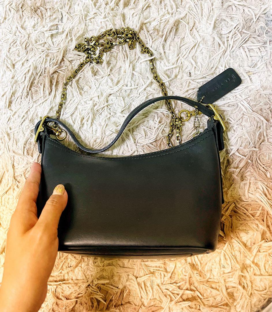 Coach shop leather hobo