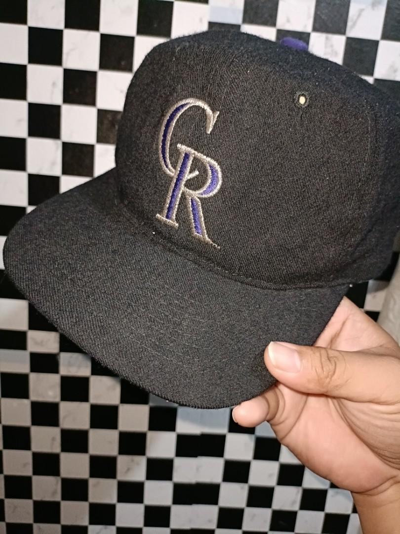 Vintage Colorado Rockies American Needle Blockhead Snapback