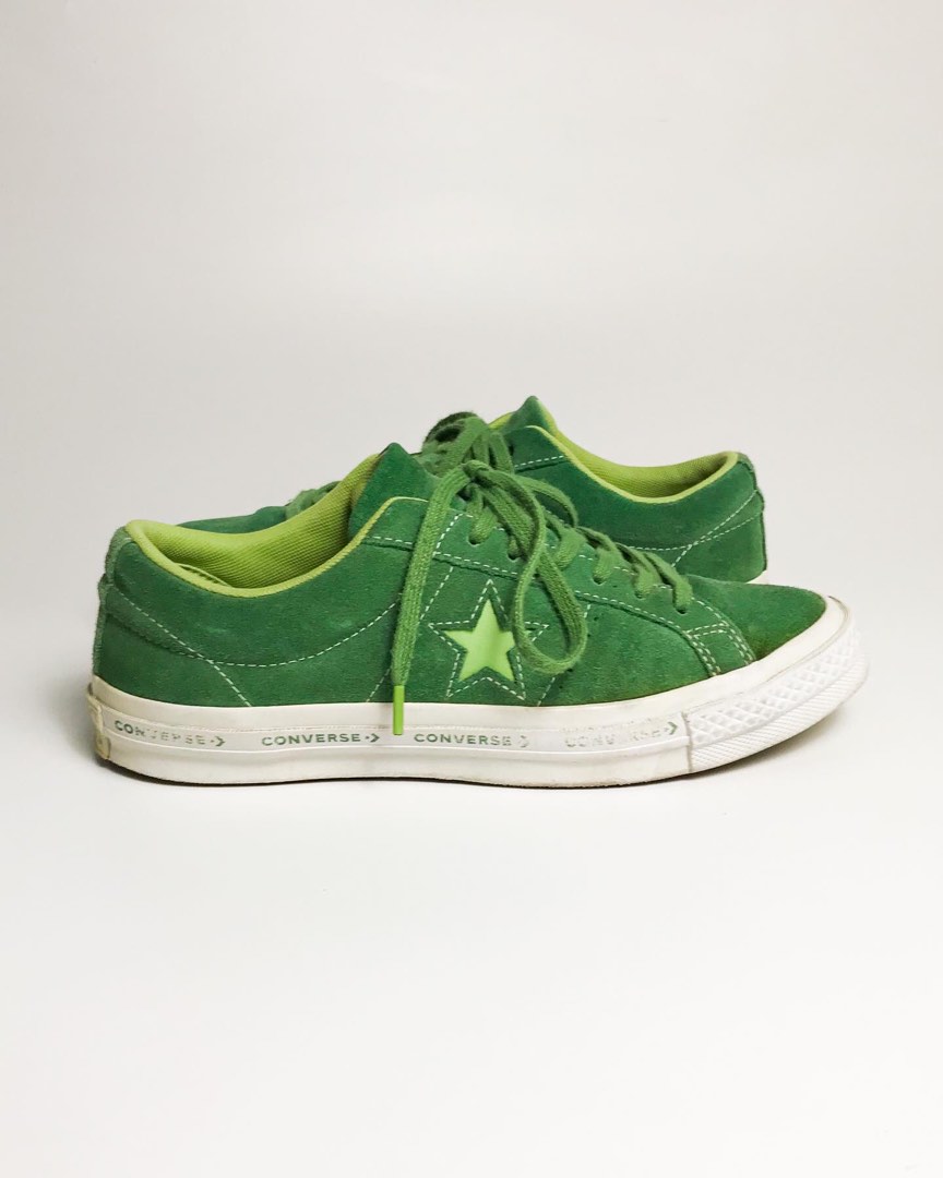 Converse one star cheap ox mint green