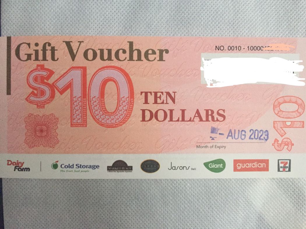 Dairy Farm / Choice Vouchers For Cold Storage Giant Guardian 7 Eleven