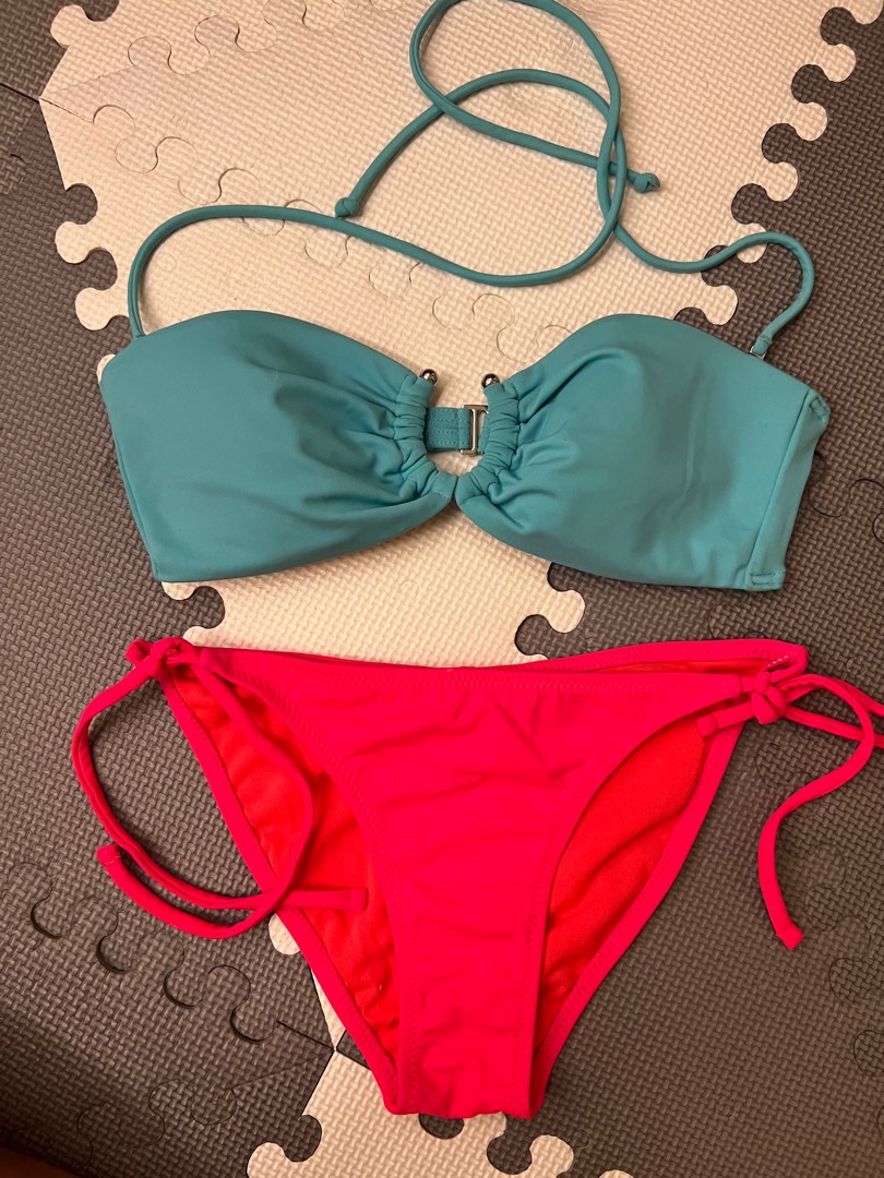 Debenhams Two Tone 2 Pc Bikini Set (SM), Women's Fashion, Swimwear