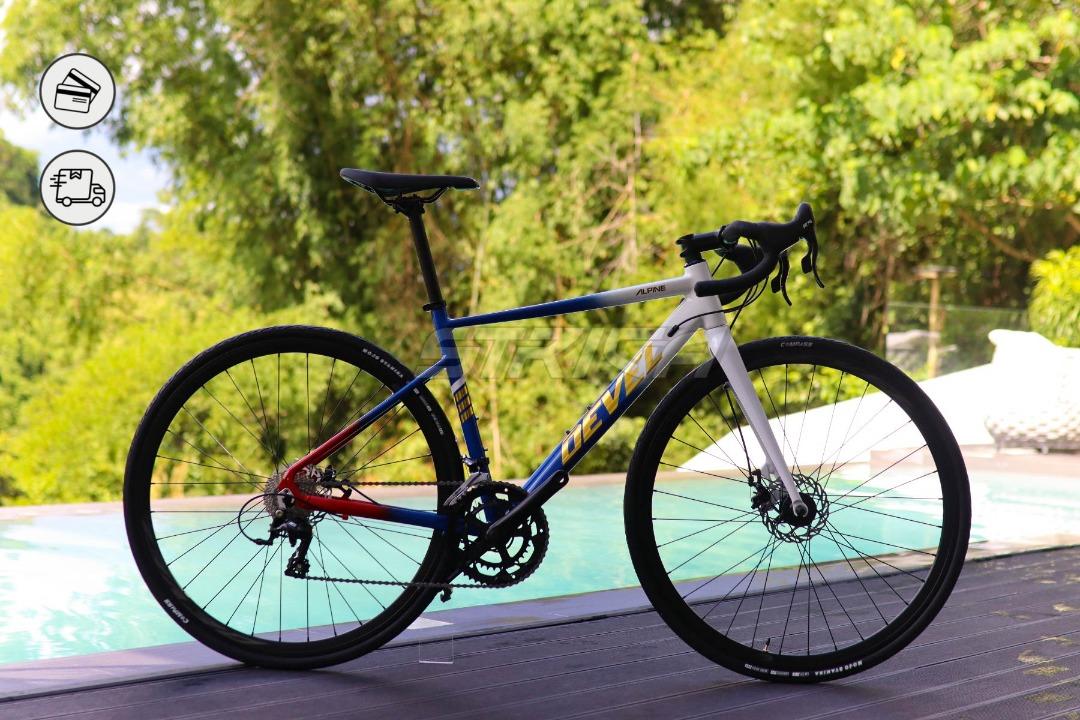 Devel road bike cheap