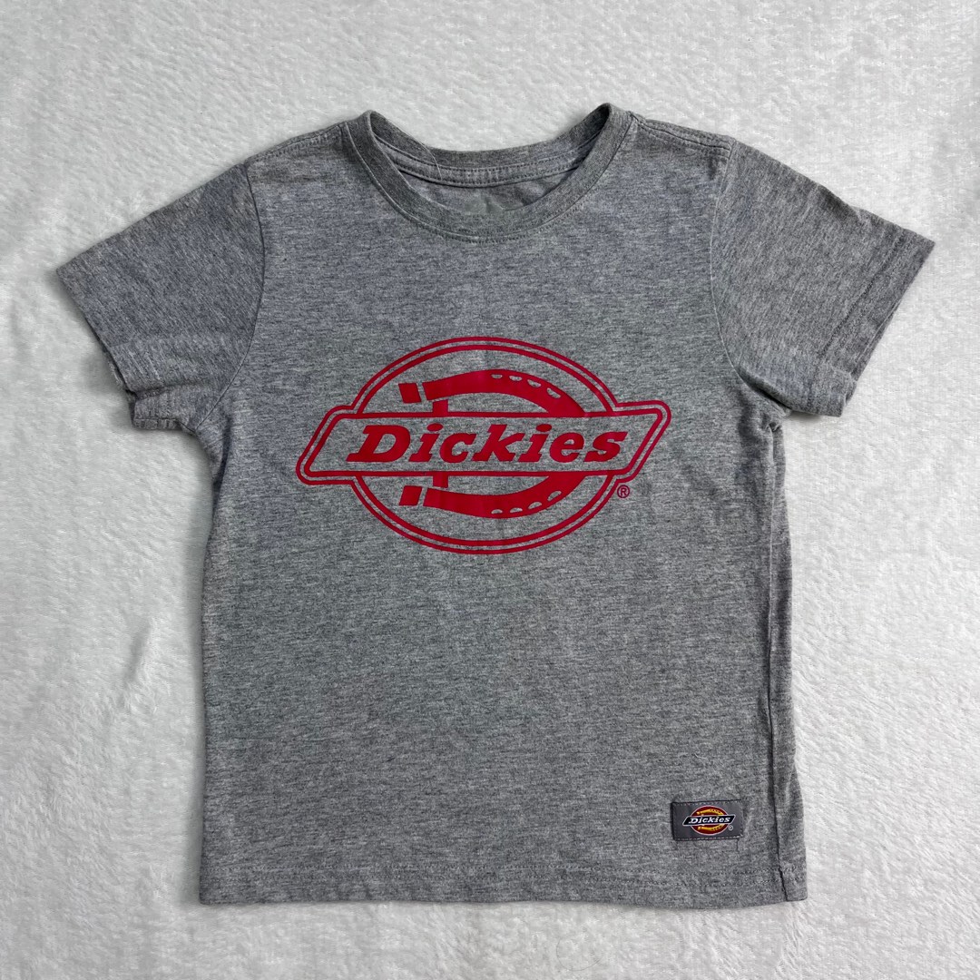 Dickies Grey Baby tee top, Women's Fashion, Tops, Shirts on Carousell